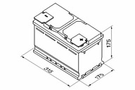 BOSCH BATÉRIA 12V 85AH 800A S5 P + 1 315X175X175 B13 STARTER