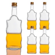 10x VLNA FĽAŠA 0,5l 500ml WHISKY BIMBERS LIKÉRY VÍNO ŠŤAVY VODKA