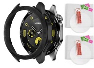 2 X 9H tvrdené sklo + puzdro pre Huawei Watch GT 4 46 mm