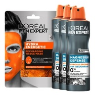 3x LOreal Men Expert Magnézium deodorant + zdarma