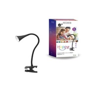 Stolná LED lampa Nilsen s klipom HAPPY čierna