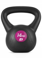 Kettlebell 14kg vinylová loptička na činku na crossfit silové cvičenia