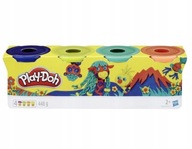 Play-Doh Náplňové tuby 4 balenie Wild E4867