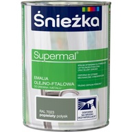 ŚNIEŻKA SUPERMAL OLEJ ENAMEL GREY 0,8l