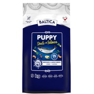 BALTICA PUPPY Kačica s lososom M/L 9kg