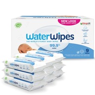 WaterWipes Biologicky odbúrateľné vlhčené obrúsky pre deti 540 ks