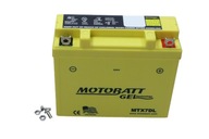 MOTOROVÁ BATÉRIA. 12V 7AH/110A P+ GEL (ROZMERY: 149X60X129) MOTOBATT