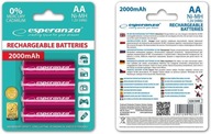 ESPERANZA AA BATÉRIE 2000mAh - 4 ks