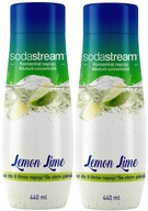 Sirup na Soda Stream Lemon Lime 2x440ML