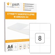 Etikety A4 105x74mm 100 listov VYSOKÁ KVALITA TNT