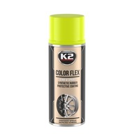 K2 COLOR FLEX GUM SPREJ ŽLTÝ 400 ML TEKUT