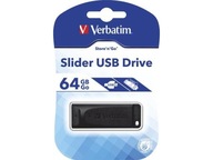 Posuvný disk Verbatim Flash 64 GB USB 2.0