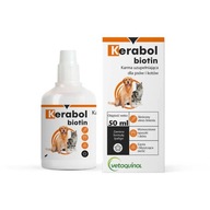 Vetoquinol Kerabol biotín 50 ml na vypadávanie