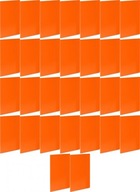 Kartónová zložka s gumičkou, A4, oranžová, 300g x 50