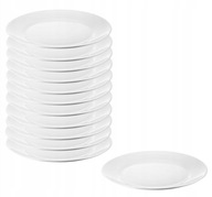 IKEA OFTAST dezertné taniere 19 cm, 12 ks - Elegantné sklenené taniere