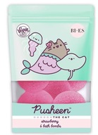 Šumivé bomby do kúpeľa BI-ES Kids Pusheen The Cat Strawberry