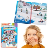 MELISSA&DOUG PAW Patrol opakovane použiteľné arktické konvexné samolepky