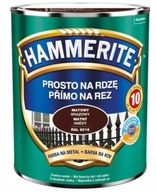 Hammerite Rovná hrdza Hnedá Matná 0,7L RAL 8016