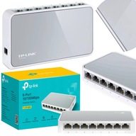 TP-LINK TL-SF1008D MINI SPÍNAČ 8 PORTOV 200 Mb/s