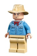 LEGO minifigúrka Dr. Alan Grant ako vyššie 105 76960