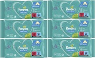 PAMPERS FRESH CLEAN VLHČENÉ Utierky 6x52 ks