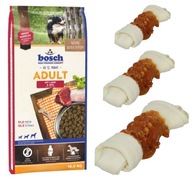 BOSCH ADULT Suché krmivo pre psov Jahňacia ryža 15 kg pre dospelých psov Mix príchutí