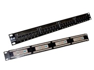 Patch panel patchpanel RACK 19'' 5e 24p UTP