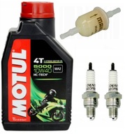 MOTUL OIL+CANDLE+FILTER Quad Kingway Traper 250cc