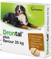 Vetoquinol Drontal tablety pre psov nad 35 kg