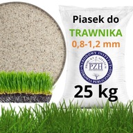 Pieskovanie trávnik Tráva Piesok Hrubá pôda Piesok 0,8-1,2 mm 25 KG