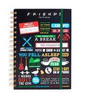 Notebook A5 Notebook Friends Friends lines 80k