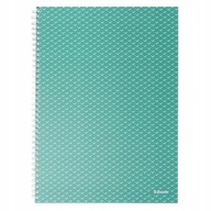 Notebook A5 Grid Green 80k Colour'Breeze