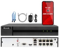 Hikvision NVR-8CH-POE IP PoE REKORDÉR 8-kanálový