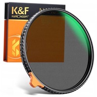 K&F Black Mist 1/4 + ND2-ND32 82mm NanoX filter