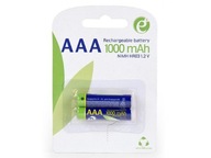 AAA 1000 mAh batérie GEMBRID (2 ks.)