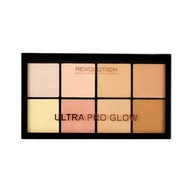 Makeup Revolution Ultra Pro Grow Highlighter set (8 odtieňov) 20g