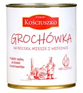 HRACHOVÁ POLIEVKA s MÄSOM, hotové jedlo, KONZERVY, 840g