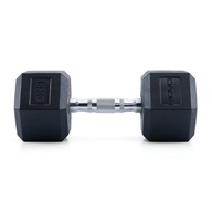 HEX DUMBELL pogumovaná šesťhranná 15 kg