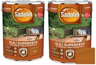 SADOLIN SUPERDECK OLEJ NA TERASY DUB SET 10L