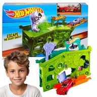 Darčeková súprava autíčka v garáži Hot Wheels City Cool Ghost