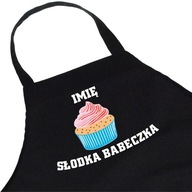 Darčeková zástera pre mamu s cupcake + potlač mena