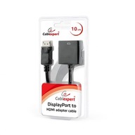 Kábel adaptéra Cablexpert DisplayPort na HDMI,