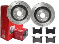 BREMBO ZADNÉ DESTIČKY DISKY C63 AMG W204 330MM