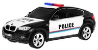 BMW autíčko na diaľkové ovládanie POLICAJNÉ AUTO + diaľkové ovládanie MERKA 1:24