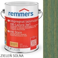 HK LAZURA 3V1 REMMERS IMPREGNÁT 2,5L SOĽ ZELENÁ