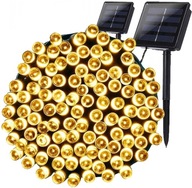 2x SOLAR GARLAND dekoratívna záhrada 100 LED STRING