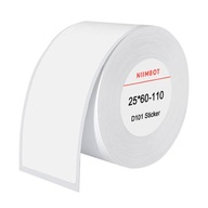 Samolepky Niimbot Thermal Labels 25x60 mm, 110 ks (biele)