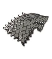 Game of Thrones Erb Stark Direwolf - smaltovaný špendlík