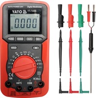 DIGITÁLNY METER, FÁZOVÁ SEKVENCIA L1 L2 L3 Ručný multimeter Yato YT-73086