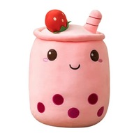 BUBBLE TEA PLYŠOVÝ vankúšik plyšový maskot BOBA